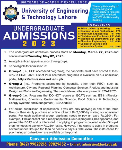Undergraduate Admission 2023.